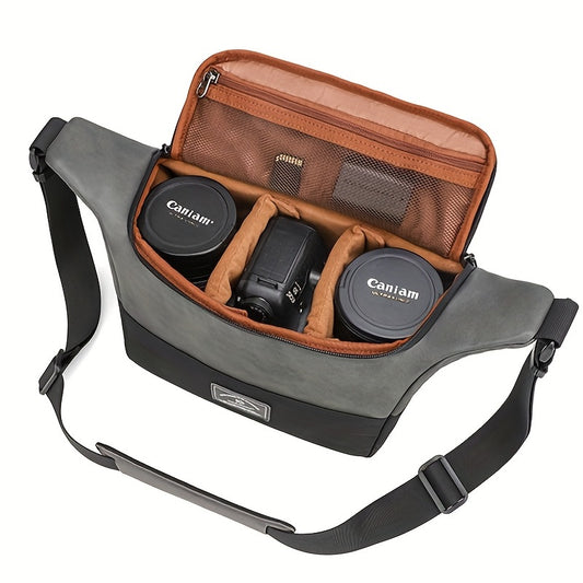 Portable Waterproof Camera Shoulder Bag - For Nikon, Canon, Sony, Fuji Cameras